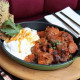 Chicken Shish with Yoghurt Sauce